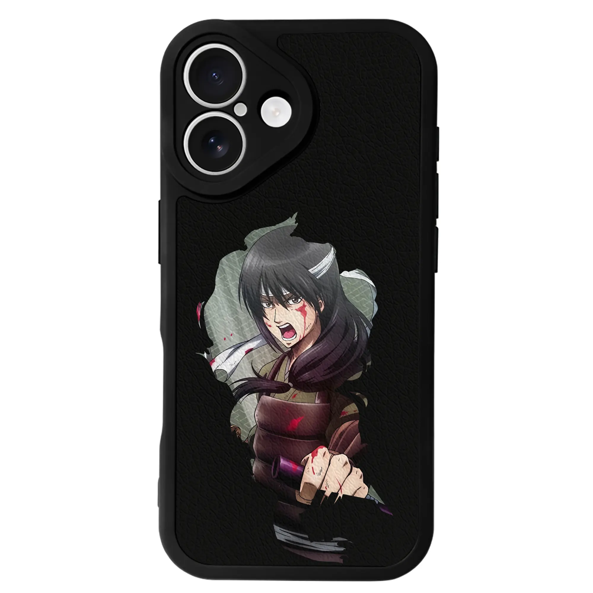 銀魂 グッズ 桂 小太郎 - IPhone 16シリーズ対応 ・ シリコンスマホケース ・ レザー調 ・ 高精度フィット ・ 耐衝撃 ・ ワイヤレス充電対応 ・ 精密カット